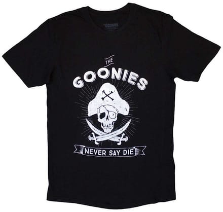 The Goonies Heren Tshirt -M- Never Say Die Zwart
