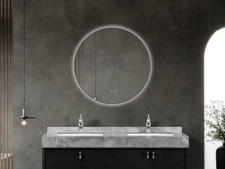 Mawialux LED Badkamerspiegel - Linde - 80cm - grijs