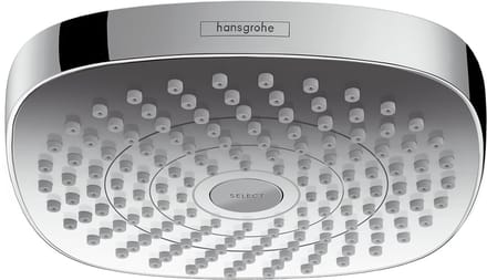 hansgrohe Croma Select E 180 2jet Hoofddouche - 2 straalsoorten - diameter hoofddouche 180 mm