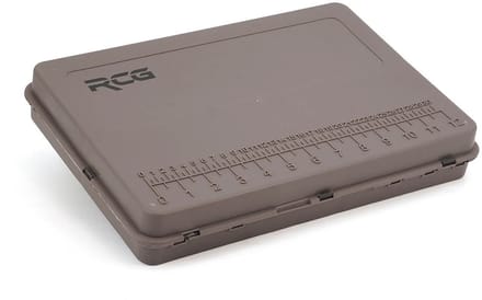 RCG Rig Box Magnetisch - L - Kunststof Opbergbox - 36 x 26 x 5,5 cm - Bruin
