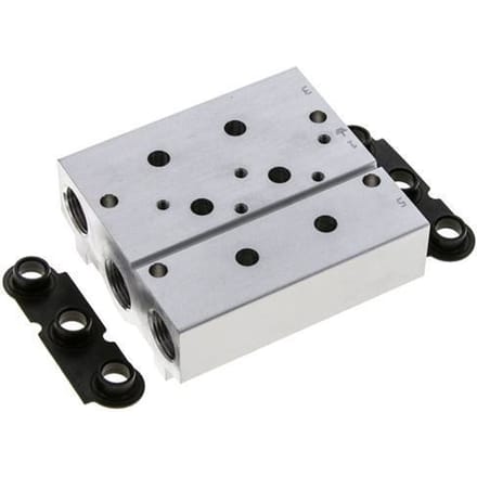 6xG3/8'' Manifold 2-Stations Festo 8026261 VABM-B10-25S-G38-2
