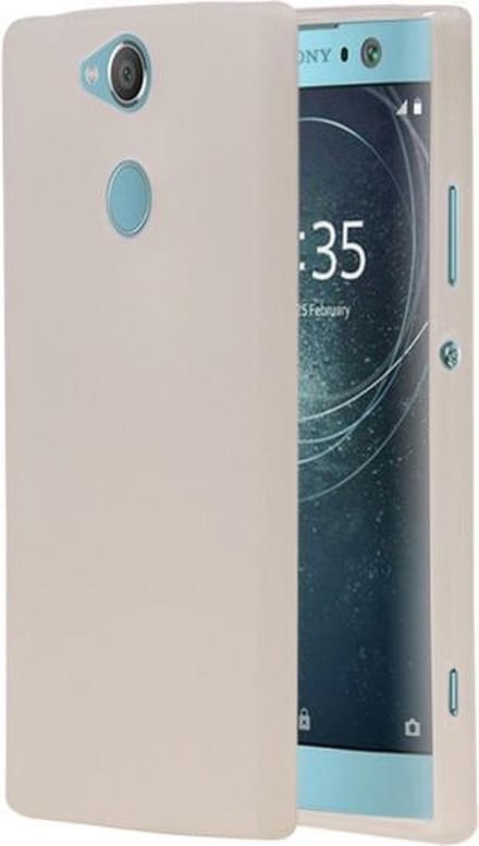 Wit TPU back case cover Hoesje voor Sony Xperia XA2