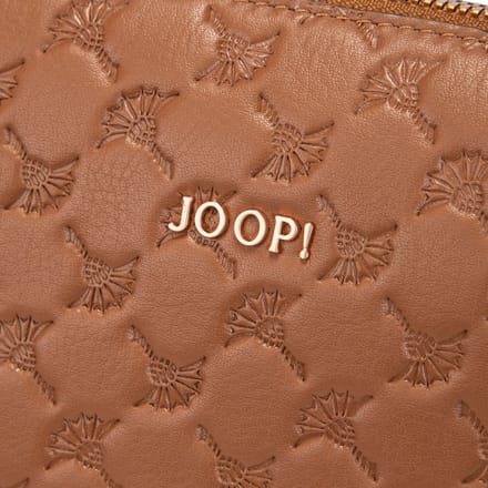 Joop! Legero Stampa Crossbody tas Leder 26 cm - Dames - cognac