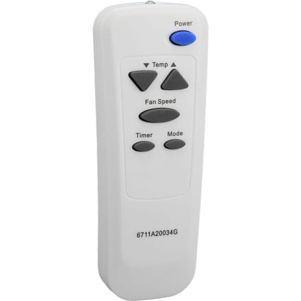 Vervangende afstandsbediening voor airconditioner voor LG 6711a20056t 6711A20034G Akb73016011 Agd08fa white