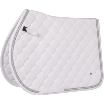 Qhp Zadeldek Qhp Sparkle Veelzijdigheid Wit
