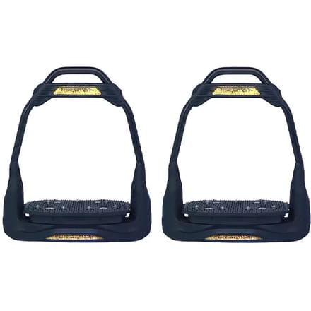Paardenstijgbeugels Freejump Air’s Full Black (plancher 0° œil 0°)