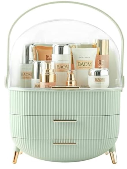 Make-up organizer opslagdoos voor cosmetica - stofdicht en waterdicht