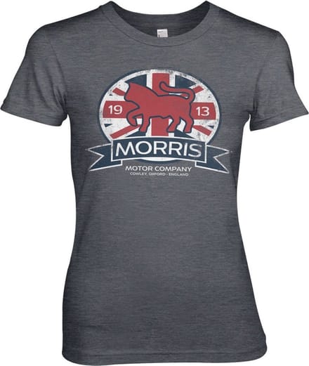Morris Motor Co. England Girly Tee dames-T-shirt Dark-Heather