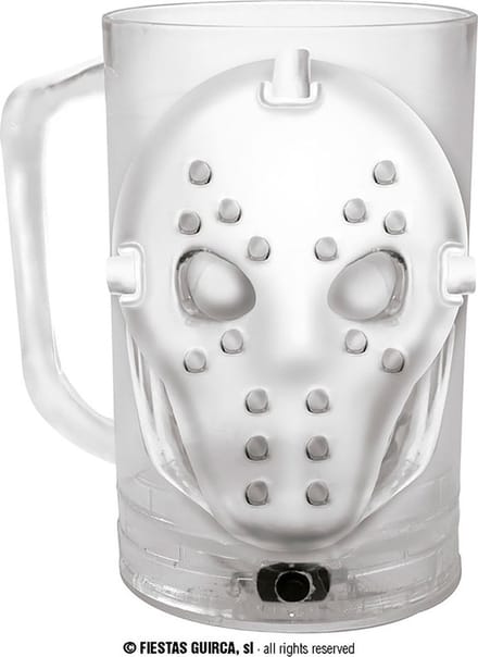 Fiestas Guirca - Beker Jason met licht 10 x 14 cm (700 ml)