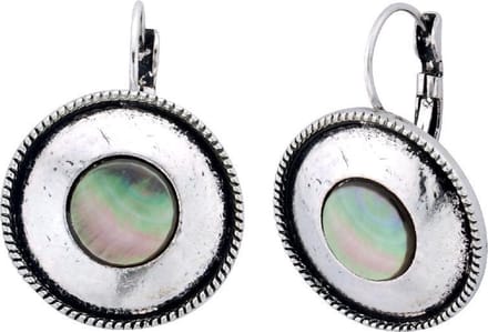 Behave - Oorhangers rond - Schelp - Boho chique zomerstijl