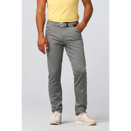 Meyer Broek Chicago Fine Cotton Texture 2-Way Stretch Grijs / male