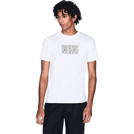 Armani Exchange Xm002784_af10356 T-shirt Wit L Man