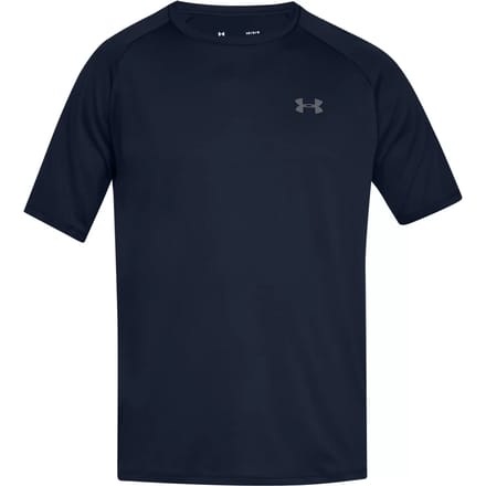 Under Armour UA Tech 2.0 SS Tee-BLU Heren Sportshirt - Academy - Graphite