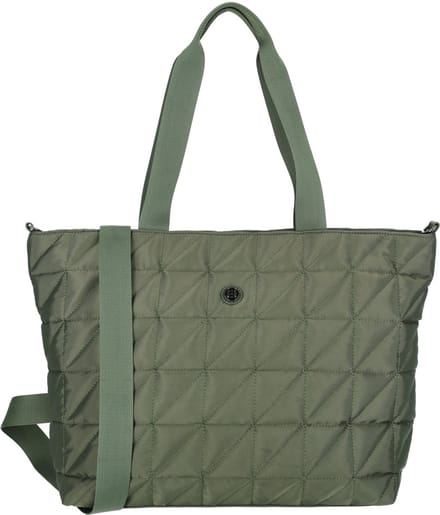 Enrico Benetti Josephine Shopper - Laptoptas 17 inch - Olijfgroen