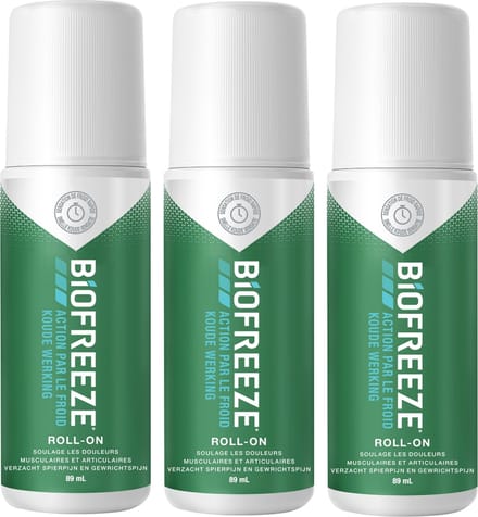 Biofreeze Roll-on 84g - 3 Stuks - Voordeelverpakking