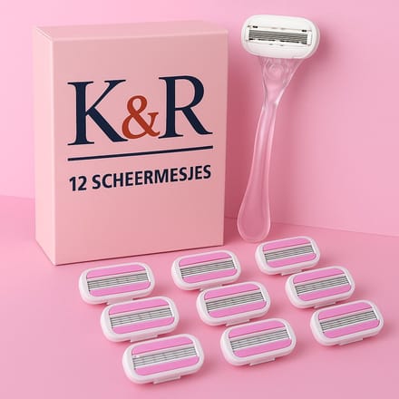 K&R Ventures Scheermesjes geschikt voor Venus - 12 stuks