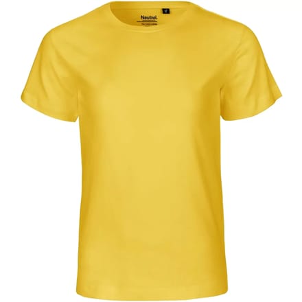 Neutral Kids´ Short Sleeve T-Shirt NE30001 - Yellow - 92/98
