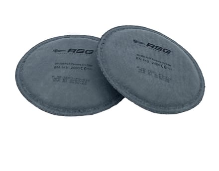 P3 Geurpannenkoek filterpatroon â€“ Serie 200 luchtfilter pads RSG - 10 stuks luchtfilter pads