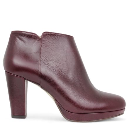 Noë Shoes Nadra Enkellaars Burgundy