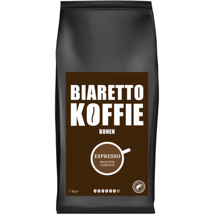 Koffie Biaretto bonen espresso 1000 gram