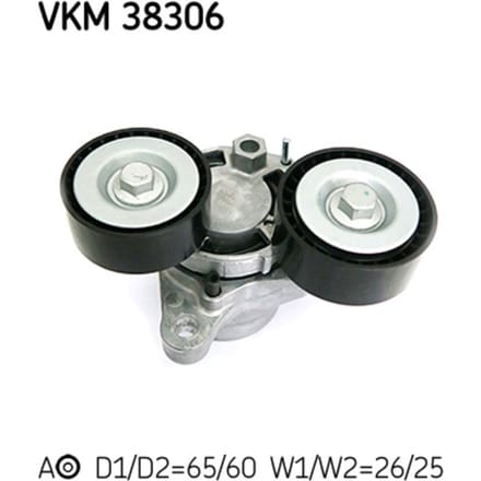 Spanarm, V-ribbelriem SKF VKM 38306