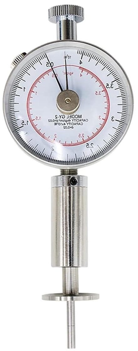 Hardheidsmeter - Fruit Tester - Kwaliteitscontrole Fruit - Hoge Precisie - Draagbaar Model - Zilver