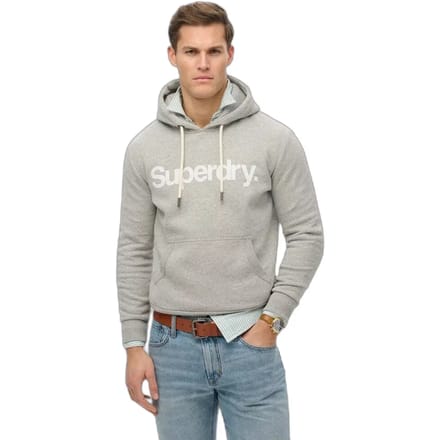 Superdry - Hoodie met Core-logo - Heren - Hoodies