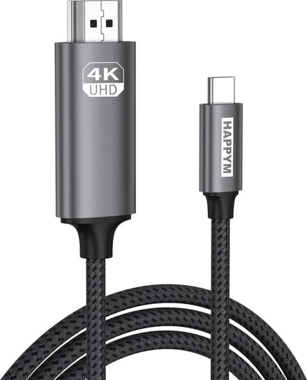 USB C naar HDMI Kabel 4k60hz 1 Meter - Haarscherpe Beeldkwaliteit