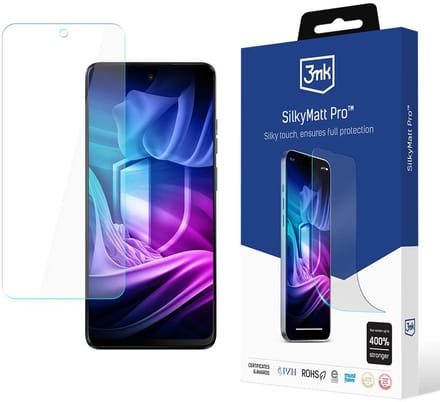 3Mk Silky Matt Pro Gehard Glas Voor Motorola Moto G04S Matte Afwerking