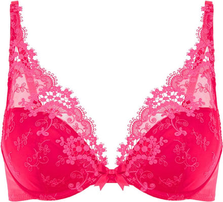 Simone Pérèle - Wish Push-Up Triangel BH Fabulous Pink - maat 70B - Roze