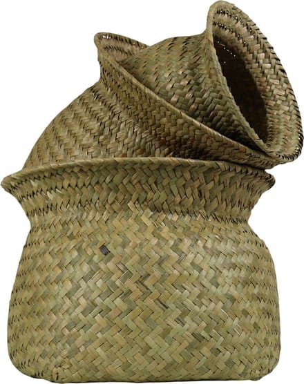 *zeegras bloempot hals (set of 3)*