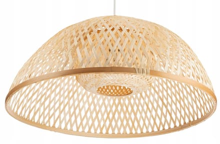 BOHO hanglamp bamboe groot cilinder PHU14D