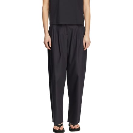 Vrouwelijke taille mi-haute flattering broek met moderne enkel lengte COMMA