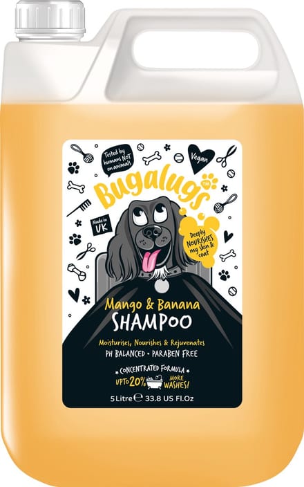 Bugalugs Mango & Banana Dog Shampoo Jerry Can 5 L - Hond