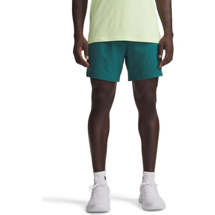 Under Armour Vansih Woven 6in Shorts Heren-groen, zwart mat