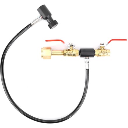 CO2 Cilinder Navuladapter met Slang voor Sodastream Vulling G1/2 24in Slang met Ventiel
