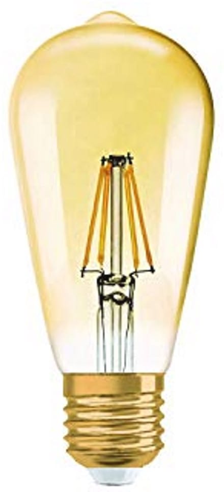 Dimbare Vintage LED Lamp E27 - Warm Wit 2500K - 7W Energie-efficiëntieklasse A+