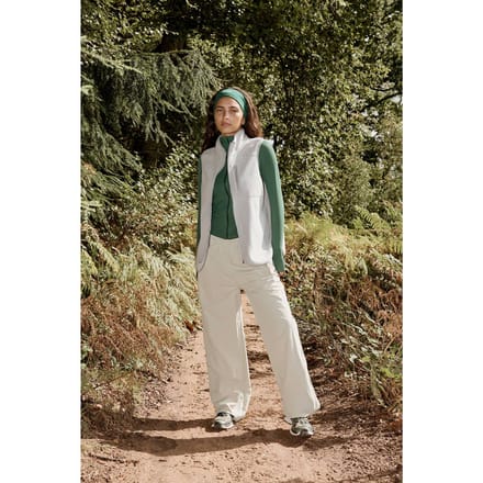 Dames DSGN Studio Sport Nylon Straight Leg Broek | Ice Grey | Maat: Large