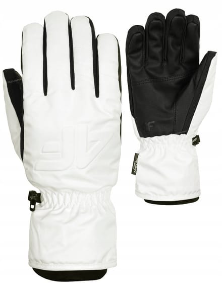4F Dames Skihandschoenen Winter Thermal XL - Wit