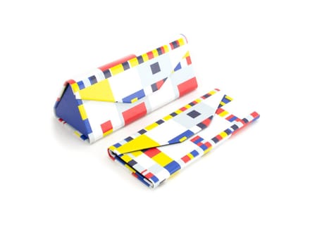 Opvouwbare brillenkoker, Mondriaan, Boogie Woogie