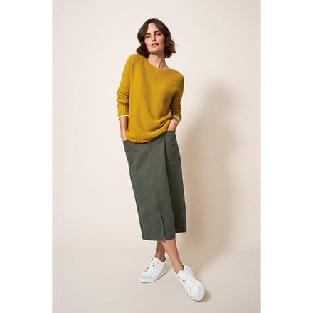 White Stuff Penny Midi Skirt Mid Green Größe: 6 | Midiröcke Outlet | Damen | Grün