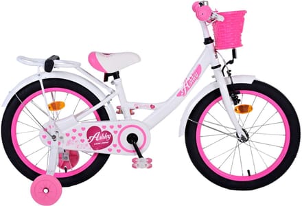 Volare Ashley Kinderfiets - Meisjes - 18 inch - Wit