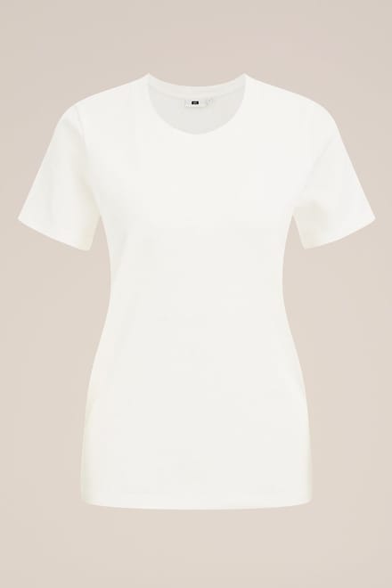 WE Fashion Dames T-shirt van katoen