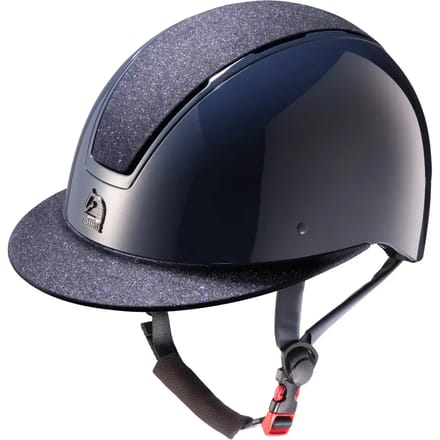 Glanzend ruiterhelm met glitter Selene Tattini