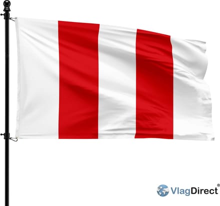 Gemeente Écaussinnes vlag - 90 x 150 cm.