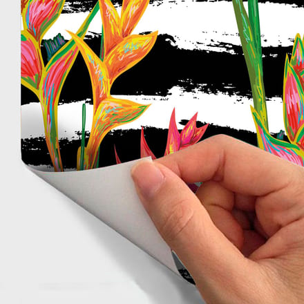 Behangeffect sticker - SANTA CRUZ - 60x60cm