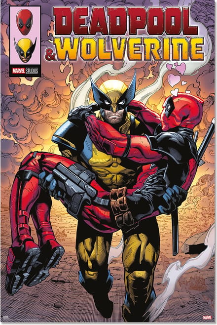 Poster Marvel - Deadpool and Wolverine 2 61x91,5cm