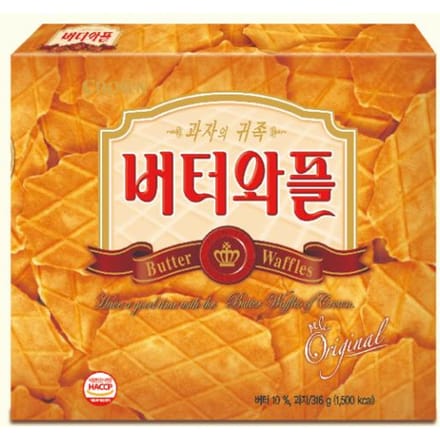 Gaufres au beurre CROWN 316g (2 possibilités) 1PCS beige