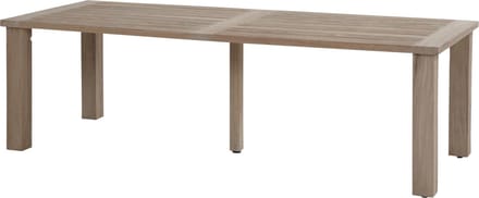Taste by 4 Seasons Louvre tuintafel 240cm - Teak met Greywash