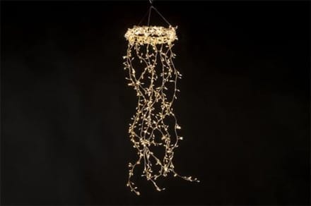 Luxury label - Lichtsnoer - LED - Maat S - Zilver - L20B4H20CM